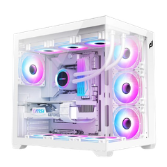 Vỏ máy tính Case Edra ECS1504 màu trắng