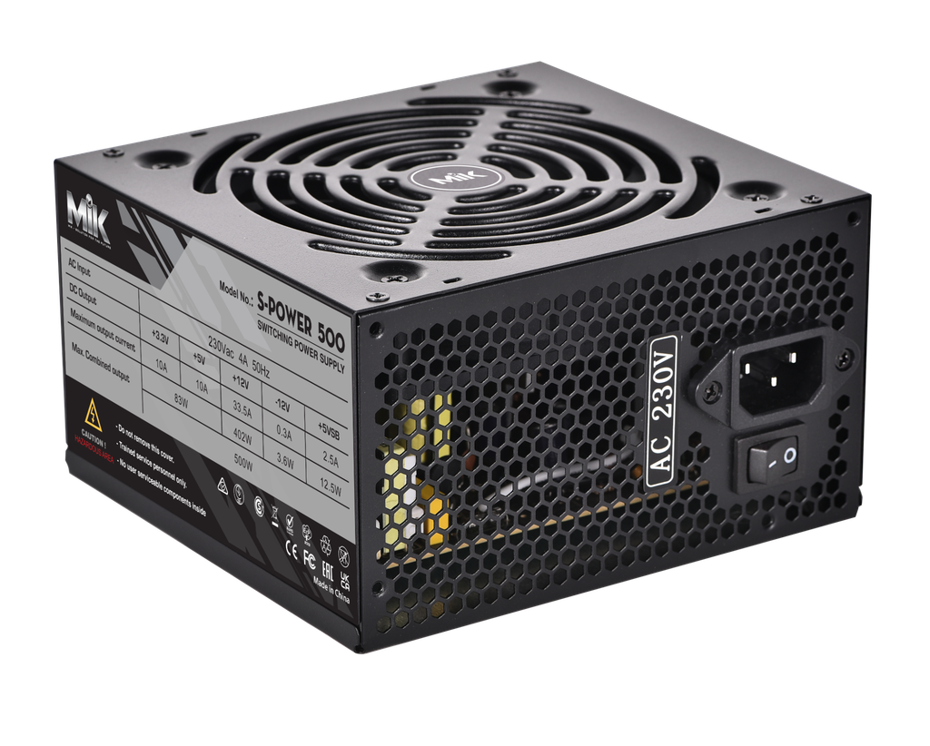 Nguồn MIK S-Power 500W