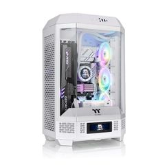 Vỏ máy tính Case Thermaltake The Tower 300 Snow Micro Tower Chassis/ Trắng/ sẵn 2 fan ARGB 14cm CA-1Y4-00S6WN-00