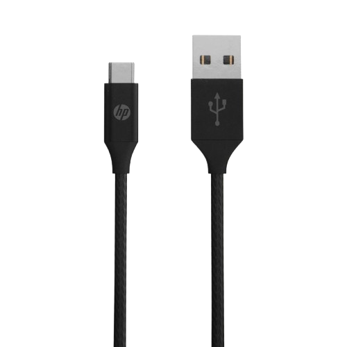 Cáp Sạc HP USB 2.0 A to C Fabric cable 2M/Black 9YF25AA