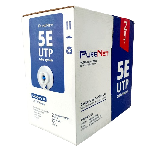 Cáp Category 5E U/UTP 25AWG U5100-004-GY1