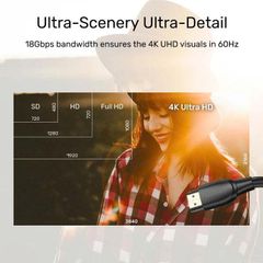 Cáp HDMI 4K 60Hz dài 10M UNITEK C11043BK