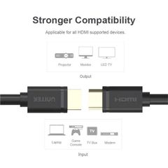Cáp HDMI 4K 60Hz dài 1M  UNITEK Y-C136M