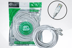 Cáp Mạng Bấm sẵn 2 đầu VELLYGOOD UTP CAT6/26AWG CCA/10m