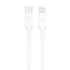 Cáp sạc Hora type C to Lightning trắng CAB258B