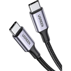 Cáp sạc USB Type C to USB-C bọc lưới 100w dài 3m Ugreen 90120
