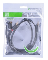 Cáp Dây Audio AV 3.5mm sang 2RCA/1.5m 10511 Ugreen