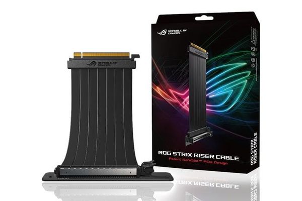 Cáp Riser Asus ROG Strix Cable/ 240mm/ PCI-E 3.0/ hỗ trợ dựng VGA