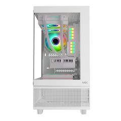 Thùng máy MIK Aether Gaming - Trắng | Không kèm fan
