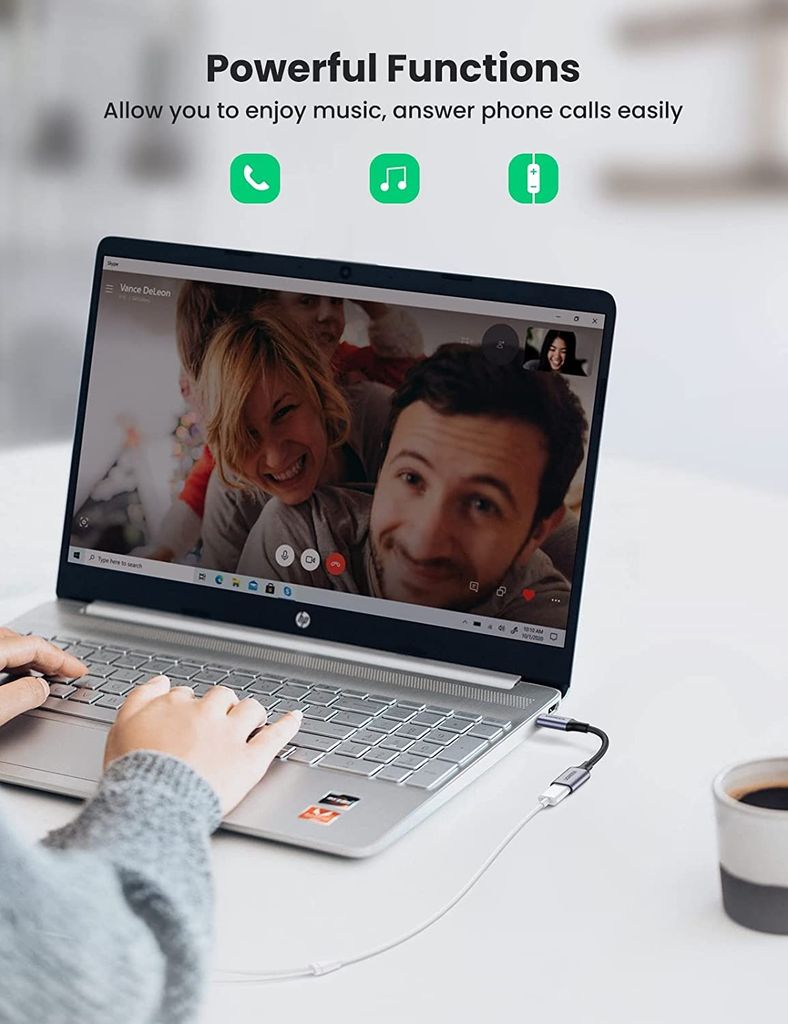 Cáp chuyển âm thanh Type-C to Lightning Ugreen 70953