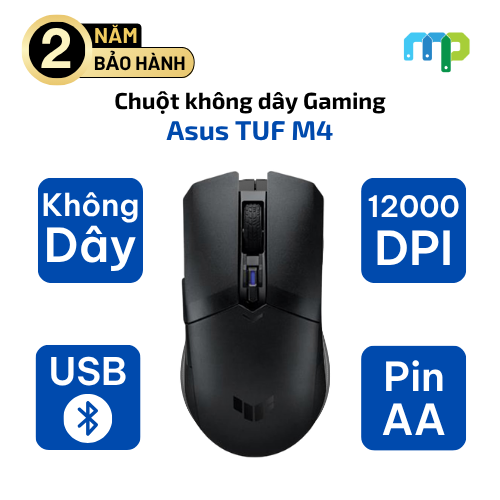 Chuột không dây gaming Asus TUF M4 Wireless Usb