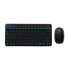 Combo phím chuột không dây Logitech MK240 Đen