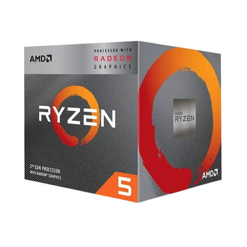 CPU AMD Ryzen 5-3400G 3.7GHz (YD3400C5FHBOX) + Quạt