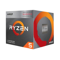 CPU AMD Ryzen 5-3400G 3.7GHz (YD3400C5FHBOX) + Quạt