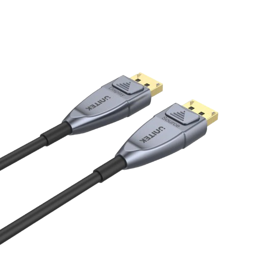 Cáp Displayport to Displayport 1.4 sợi quang Optical Fiber dài 15M 8K@60Hz Unitek C1617GY