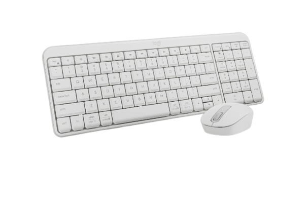 Combo Phím chuột không dây Logitech MK250 Trắng (920-013560)