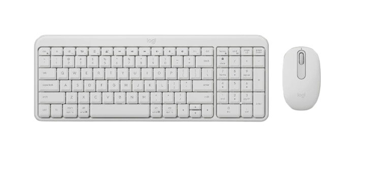 Combo Phím chuột không dây Logitech MK250 Trắng (920-013560)