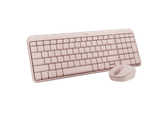 Combo Phím chuột không dây Logitech MK250 Hồng (920-013561)