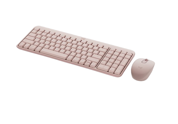 Combo Phím chuột không dây Logitech MK250 Hồng (920-013561)