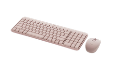 Combo Phím chuột không dây Logitech MK250 Hồng (920-013561)