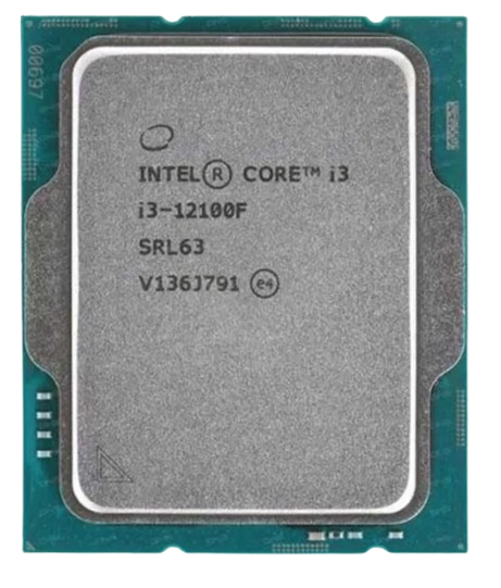 CPU Intel Core i3 12100F Tray