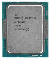 CPU Intel Core i3 12100F Tray