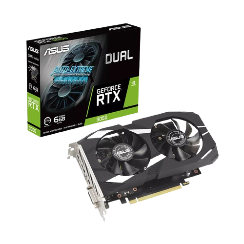Card màn hình Asus Dual RTX 3050 6G