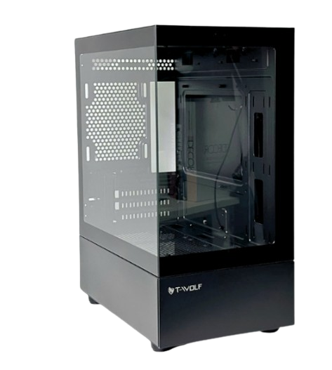 Vỏ máy tính Case T-WOLF Sea View TW-CG400B đen