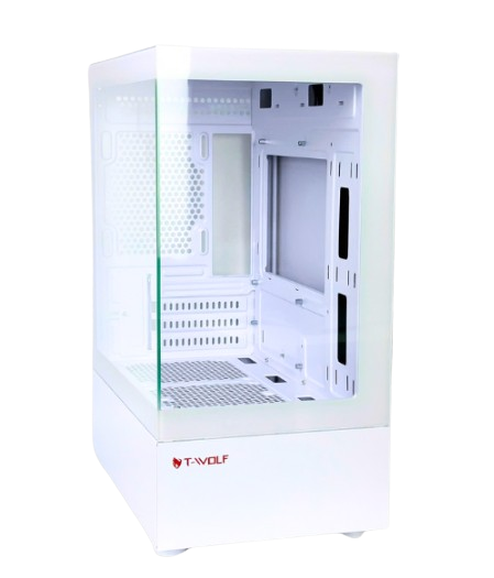 Vỏ máy tính Case T-WOLF Sea View TW-CG400W trắng