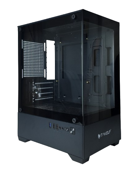 Vỏ máy tính Case T-WOLF Sea View TW-CG300 đen