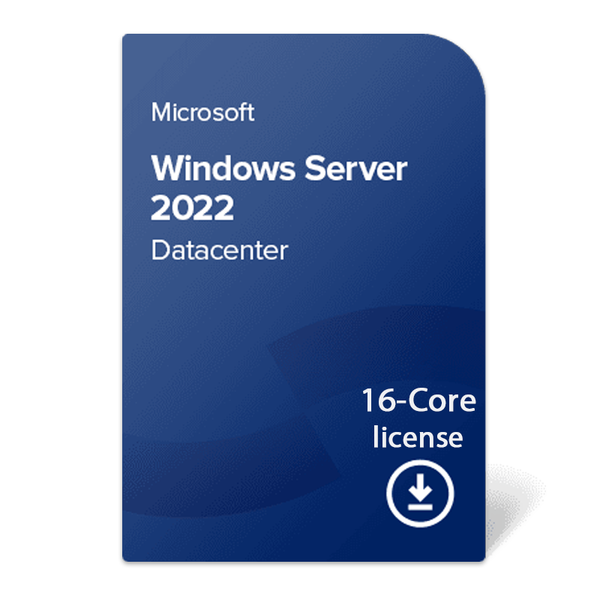 Phần mềm Microsoft Windows Server Datacenter 2022 16 Core License