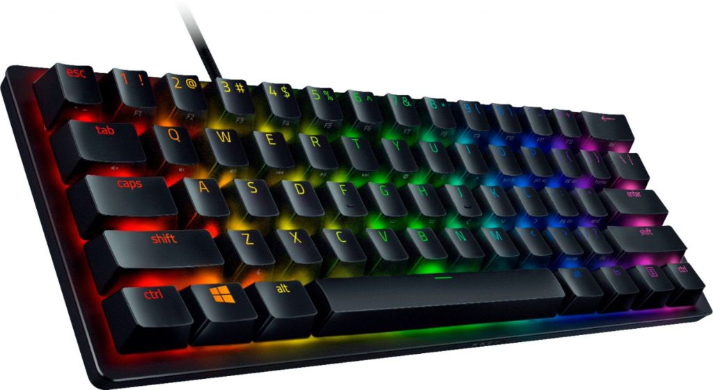 Bàn Phím Cơ Razer Huntsman Mini Clicky Purple Switch (RZ03-03390100-R3M1)