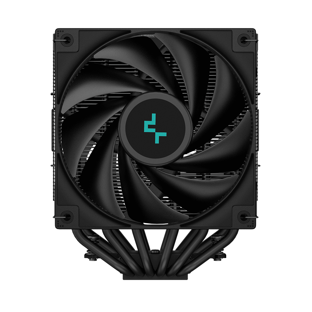 Tản nhiệt khí Deepcool AG620 Digital BK - Đen, nhập khẩu | Hai tháp, hiển thị nhiệt độ