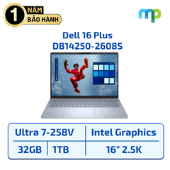 Laptop Dell 16 Plus DB16250-2808S Ultra 7-258V/32GB/SSD 1TB/Win 11/16