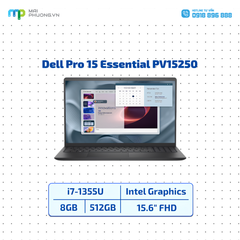 Laptop Dell Pro 15 Essential PV15250 I7-1355U/8GB/SSD 512GB/15.6
