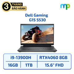 Laptop Dell G15 5530 I9-13900H/16GB/SSD 1TB/15.6