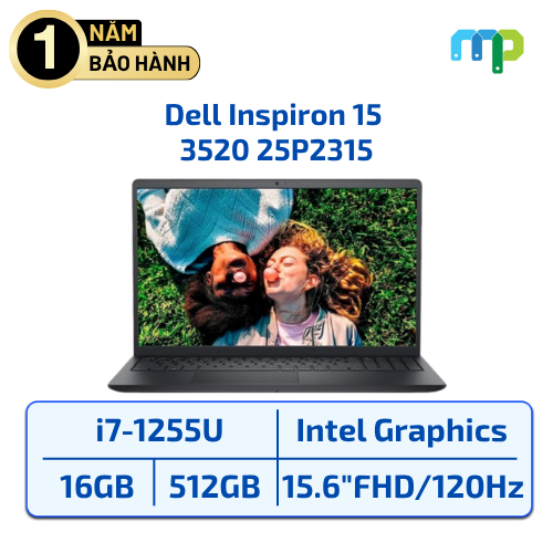 Laptop Dell Inspiron 15 3520 I7-1255U/16GB/512GB SSD/15.6
