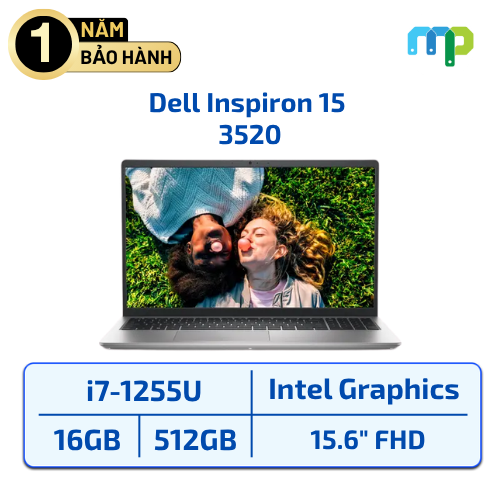 Laptop Dell Inspiron 15 3520 (i7-1255U/16GB/512GB SSD/15.6