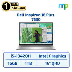Laptop Dell Inspiron 16 Plus 7630 I5-13420H/16GB/SSD 1TB/16.0