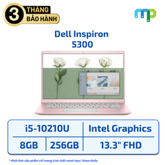 Laptop Dell Inspiron 5300 I5-10210U/8G/SSD 256GB/13.3