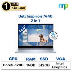 Laptop Dell Inspiron 7440 2 in 1 Core5-120U/16GB/SSD 512GB/14.0
