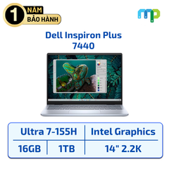 Laptop Dell Inspiron Plus 7440 Ultra 7-155H/16GB/SSD 1TB/14.0