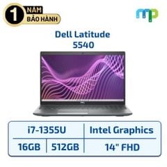 Laptop Dell Latitude 5540 I7-1355U/16GB/SSD 512GB/14