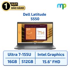 Laptop Dell Latitude 5550 Ultra 7-155U/16GB/SSD 512GB/15.6