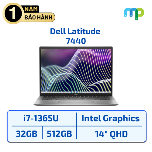 Laptop Dell Latitude 7440 I7-1365U/32GB/SSD 512GB/14