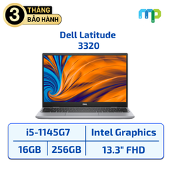 laptop Dell Latitude 3320 I5-1145G7/16GB/SSD 256GB/13.3