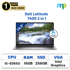 Laptop Dell Latitude 7400 2 in 1 I5-8365U/16GB/SSD 256GB/14.0