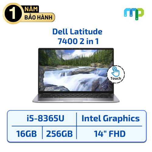 Laptop Dell Latitude 7400 2 in 1 I5-8365U/16GB/SSD 256GB/14.0