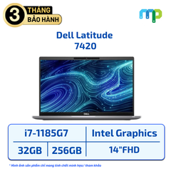 Laptop Dell Latitude 7420 i7-1185G7/32GB/SSD 256GB/14.0
