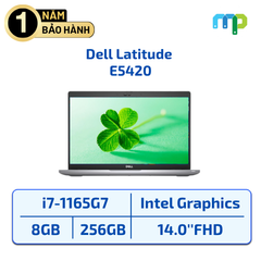 Laptop Dell Latitude E5420 i7-1165G7/8GB/SSD 256GB/14.0